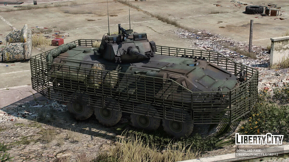 LAV-25 IFV [Add-On] 1.0 / GTA 5