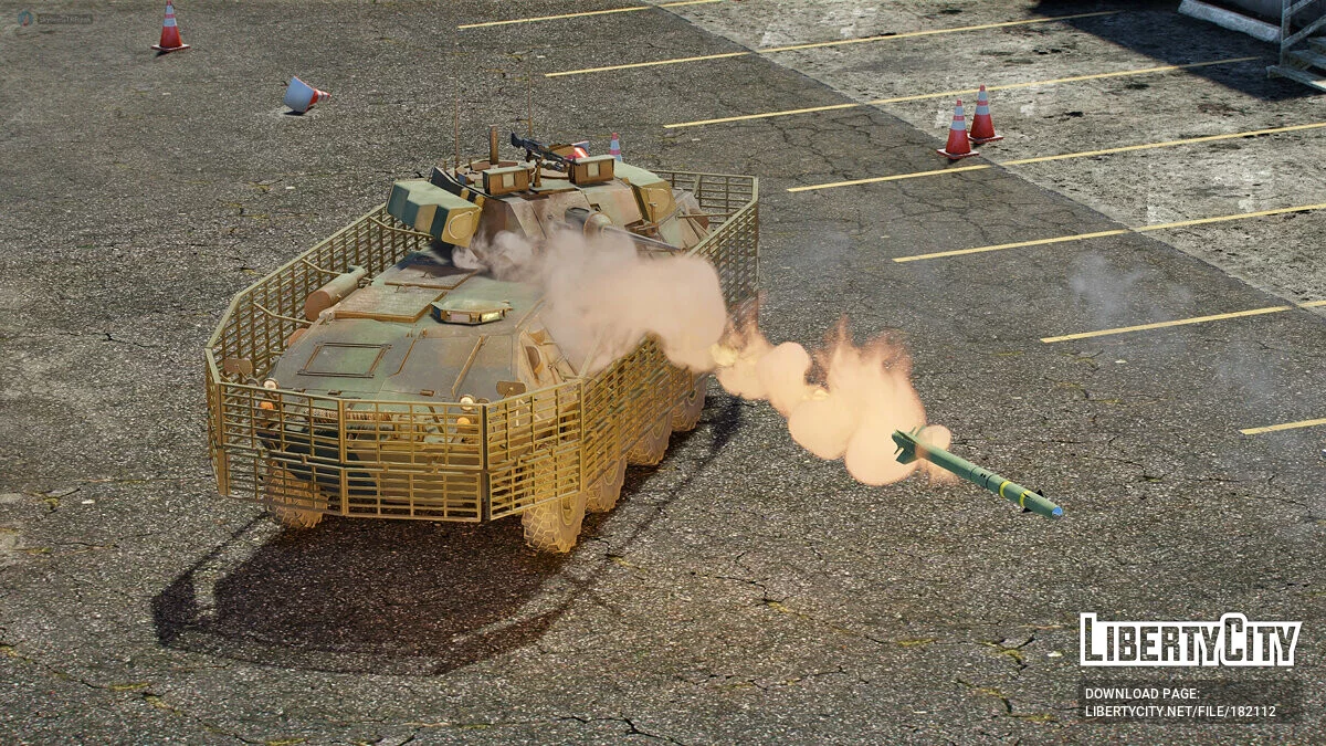 LAV-25 IFV [Add-On] 1.0 / GTA 5