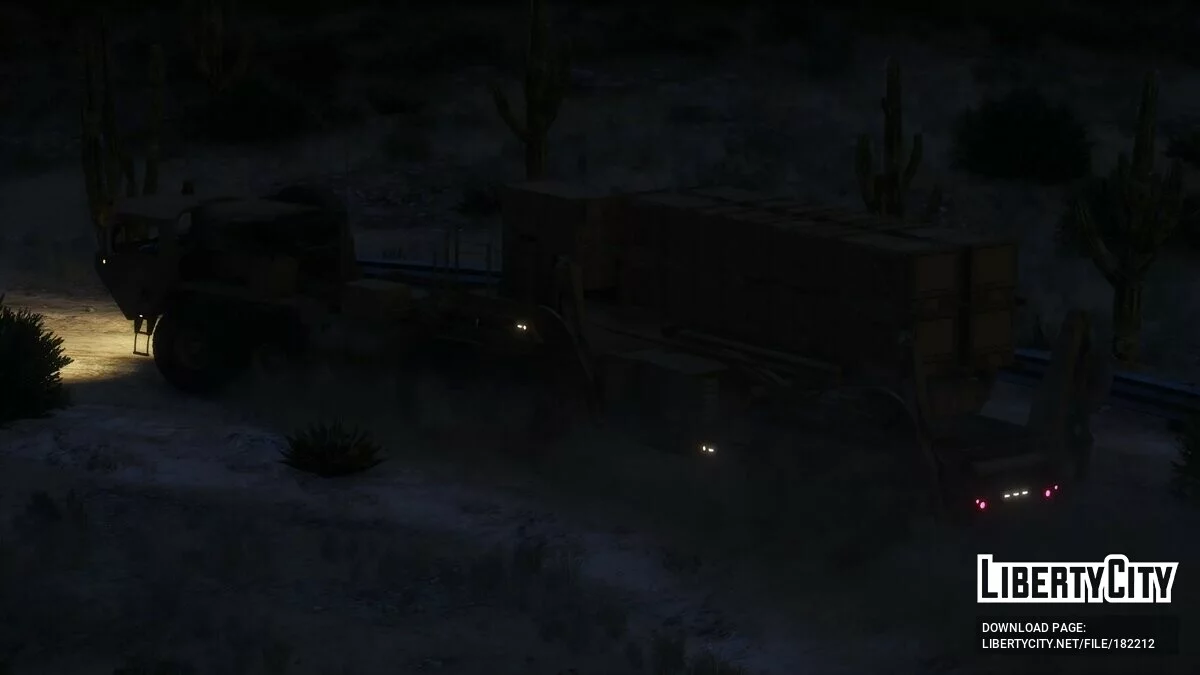 M983 HEMTT مع مقطورات صواريخ باتريوت [إضافة] 1.0 / جي تي أي 5