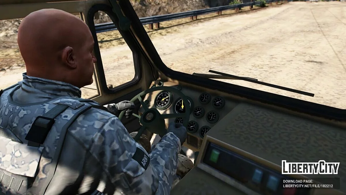 M983 HEMTT مع مقطورات صواريخ باتريوت [إضافة] 1.0 / جي تي أي 5