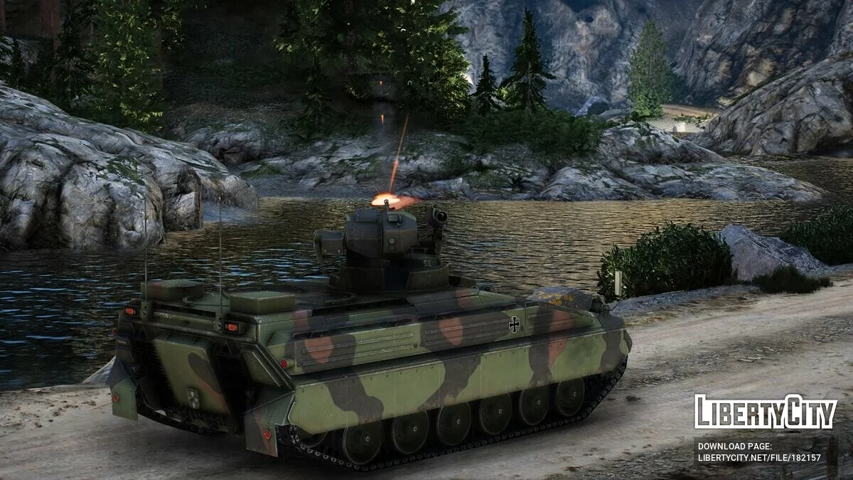 Marder 1A5 Бундесвер [Add-On] 1.0 / GTA 5