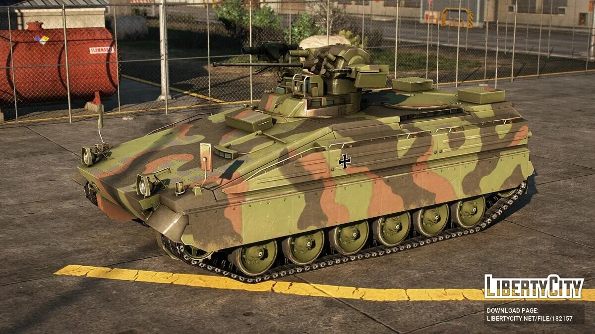 Marder 1A5 Бундесвер [Add-On] 1.0 / GTA 5