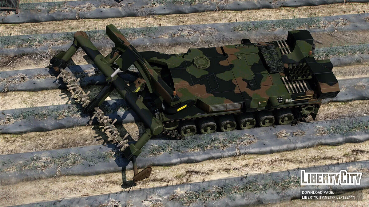 Minenräumpanzer Keiler [ إضافة | رسوم متحركة ] 1.0 / جي تي أي 5