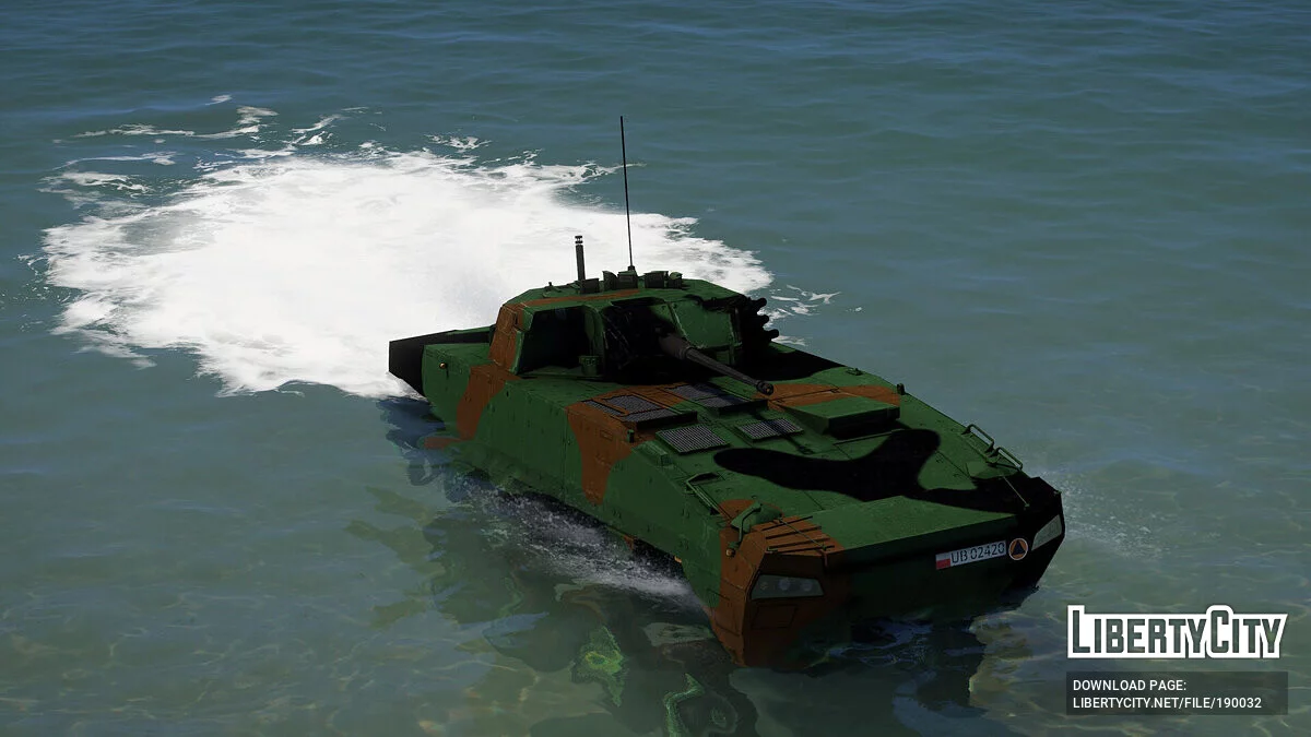 KTO Rosomak Polnische Armee [LODs | Add-On] 1.0 / GTA 5