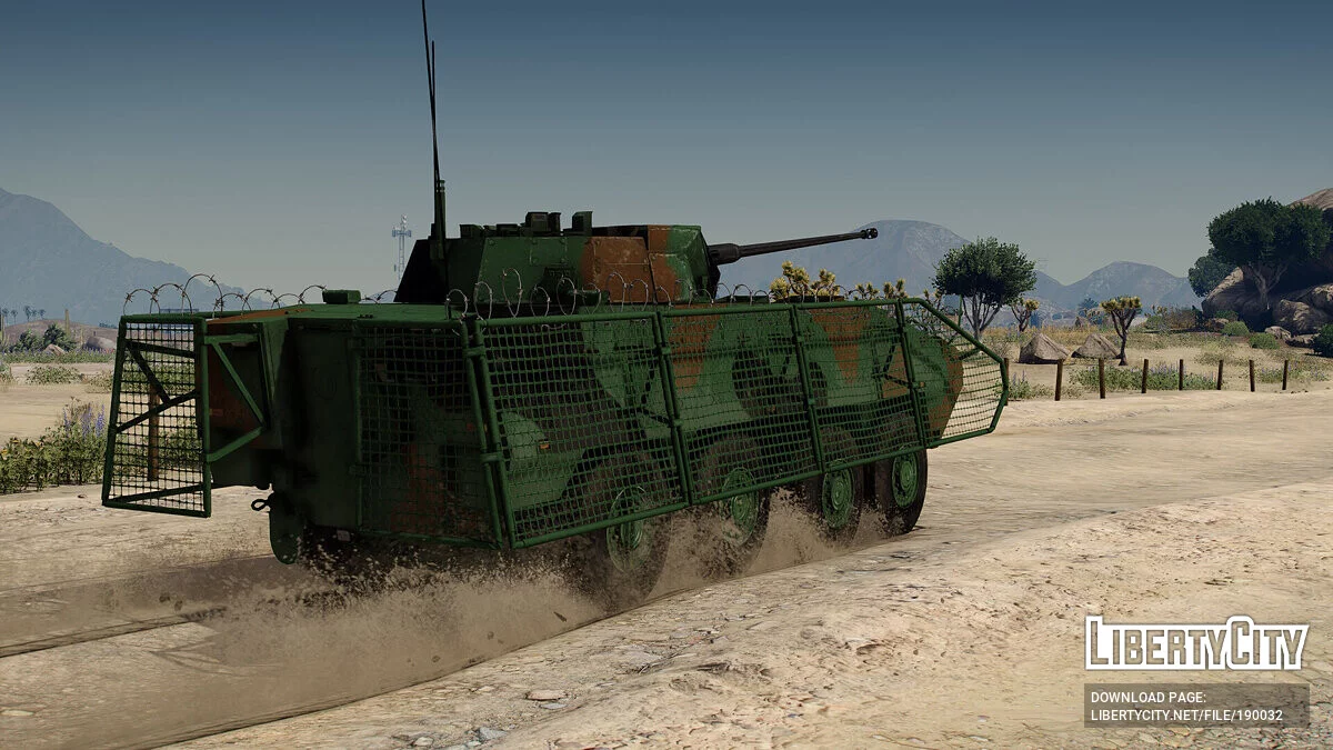 KTO Rosomak Polnische Armee [LODs | Add-On] 1.0 / GTA 5