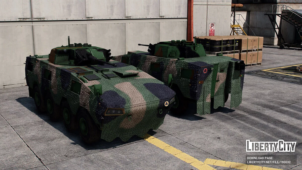 KTO Rosomak Polnische Armee [LODs | Add-On] 1.0 / GTA 5