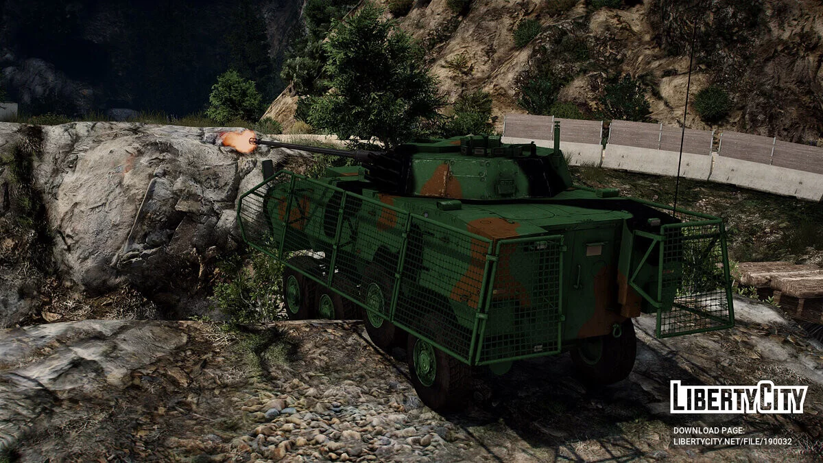 KTO Rosomak Polnische Armee [LODs | Add-On] 1.0 / GTA 5