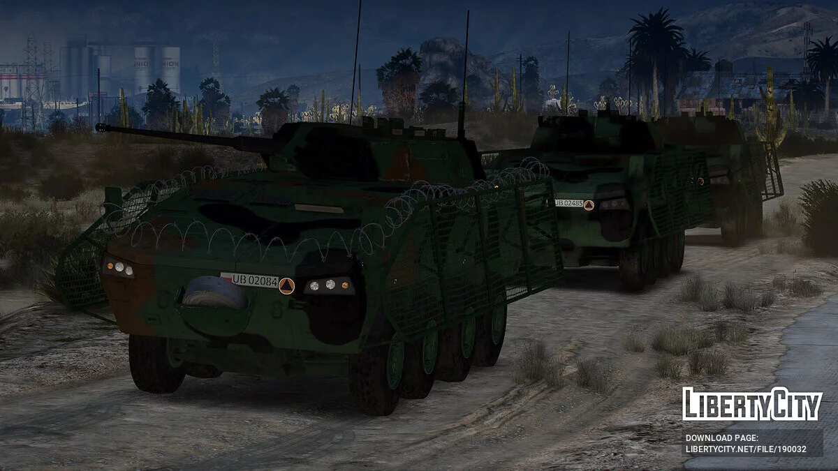 KTO Rosomak Polnische Armee [LODs | Add-On] 1.0 / GTA 5