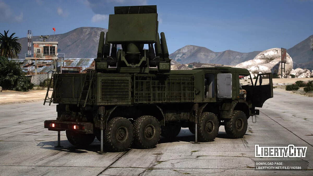 Pantsir-S1 Anti Air Truck [إضافة | LODs] 1.0 / جي تي أي 5