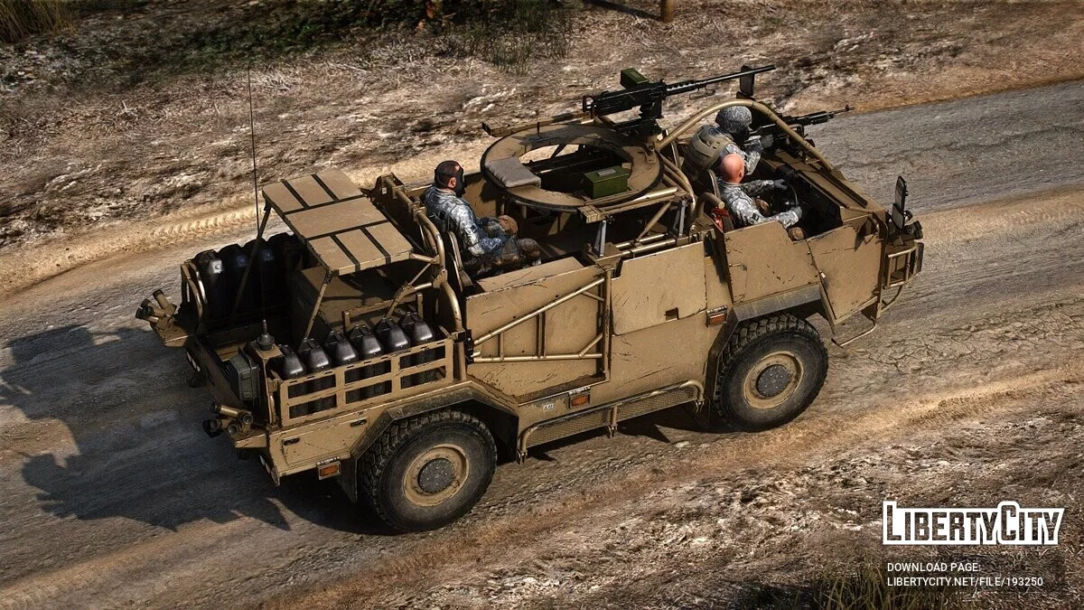 Jackal MWMIK [إضافة | LODs] 1.0 / جي تي أي 5