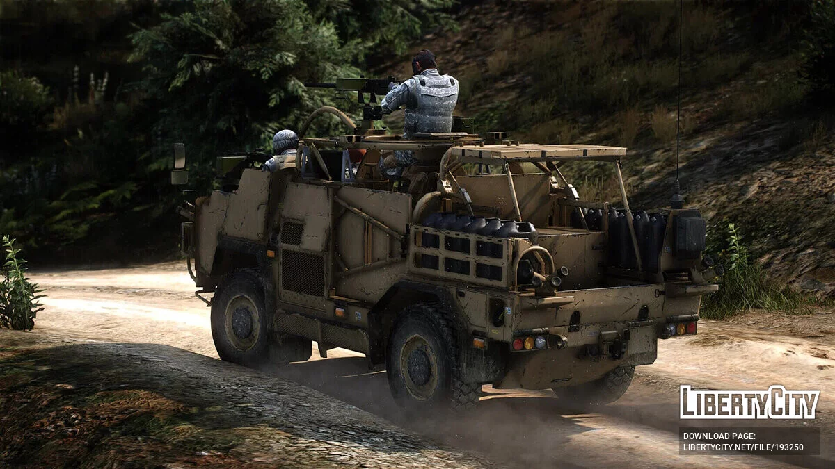 Jackal MWMIK [إضافة | LODs] 1.0 / جي تي أي 5