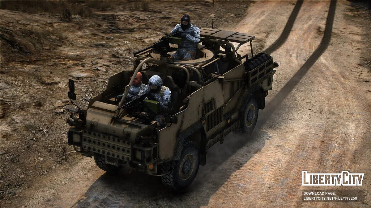 Jackal MWMIK [إضافة | LODs] 1.0 / جي تي أي 5