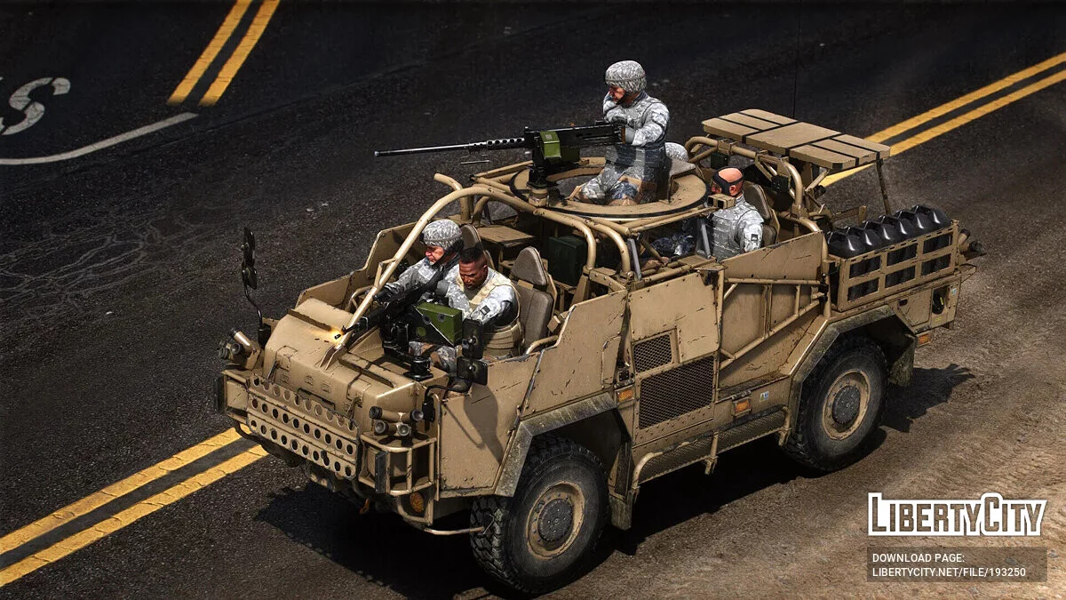 Jackal MWMIK [إضافة | LODs] 1.0 / جي تي أي 5