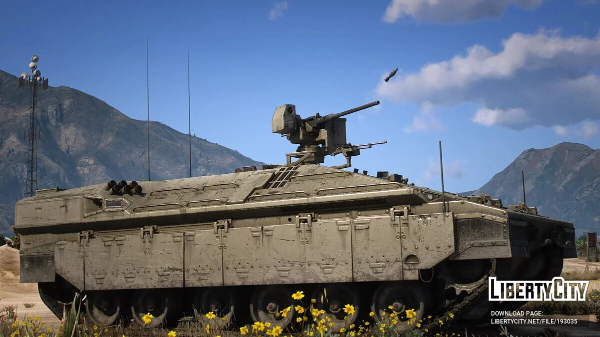 Namer Israel IFV [Add-On | LOD] 1.0 / GTA 5