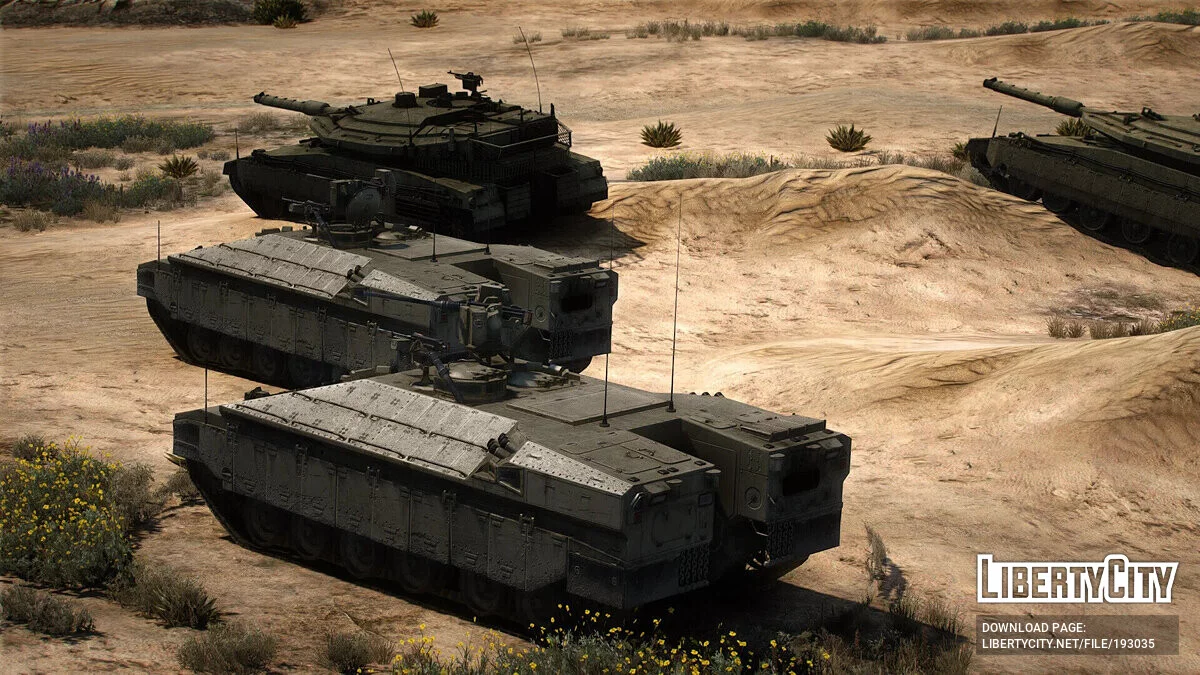 Namer Israel IFV [Add-On | LOD] 1.0 / GTA 5