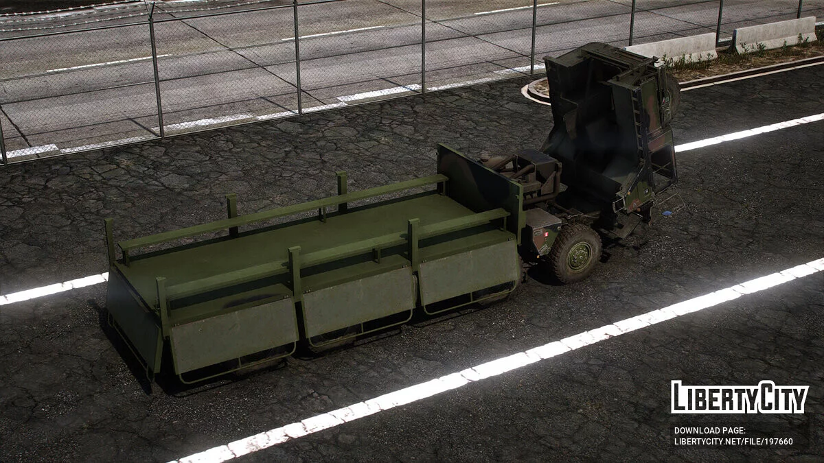 MAN KAT 8x8 Flatbed / GTA 5