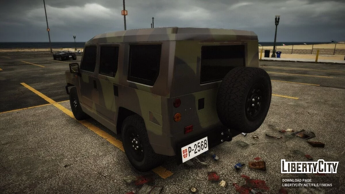 BAIC Warrior - Vojska Srbije / GTA 5