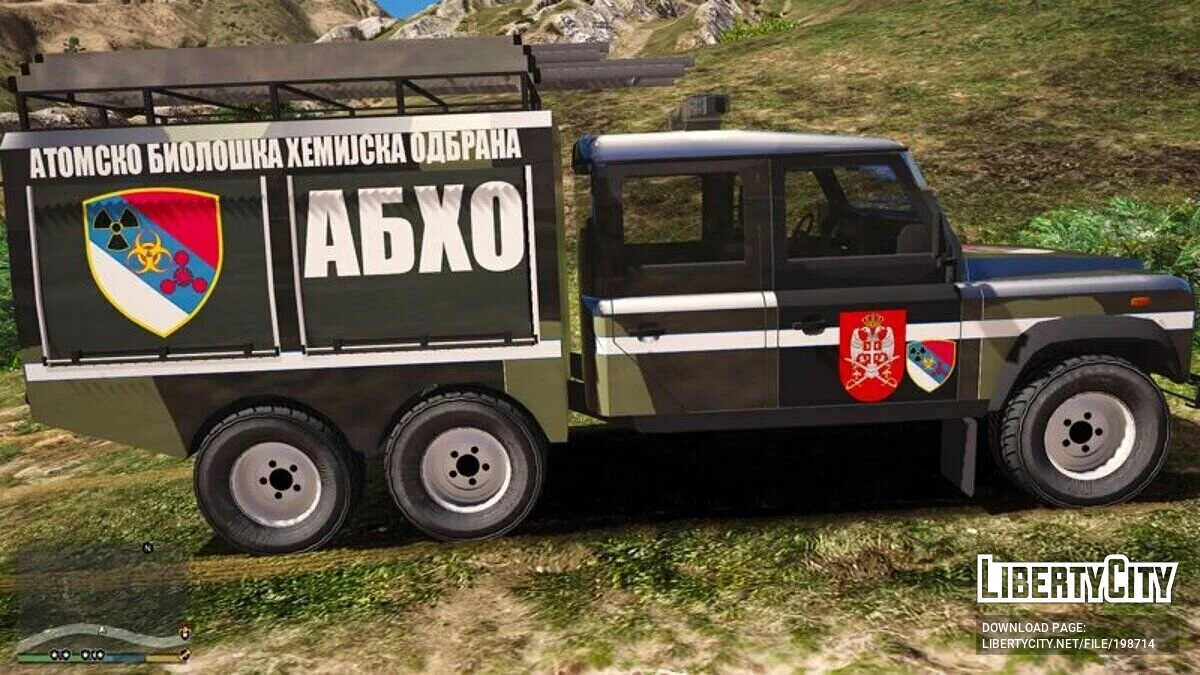 Defender - 塞尔维亚森林 6x6 / GTA 5