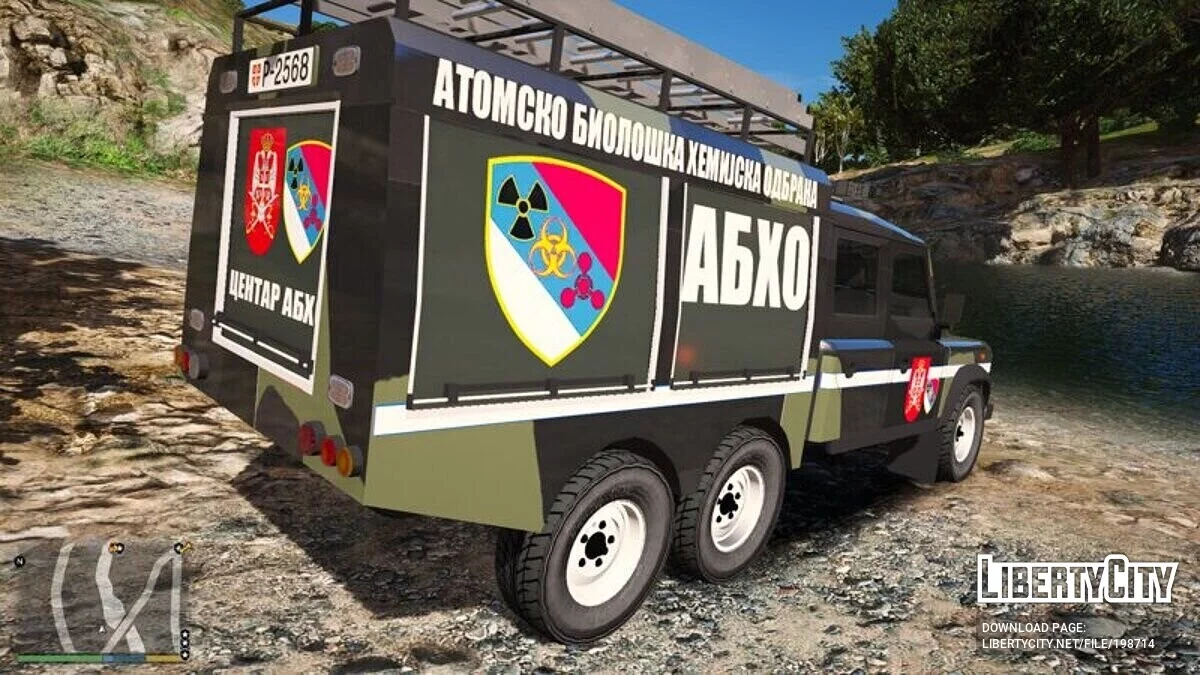 Defender - 塞尔维亚森林 6x6 / GTA 5