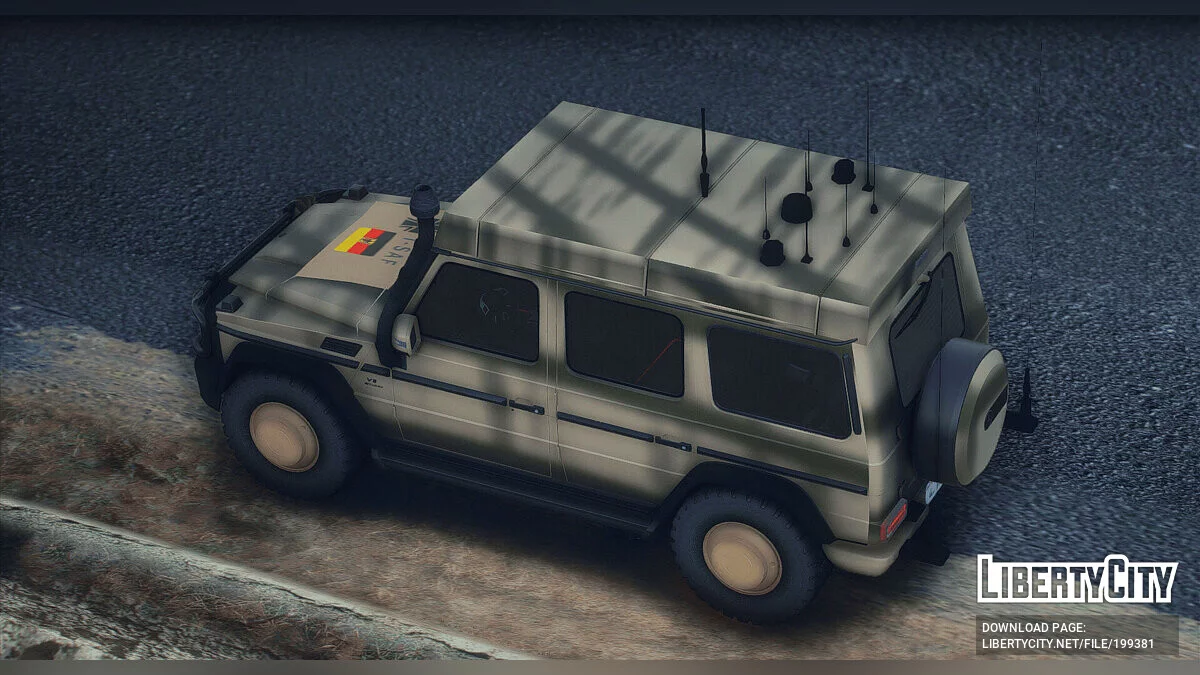 G-280 Bundeswehr [FIVE-M | GANTI untuk SP | ADD-ON] 1.1 / GTA 5