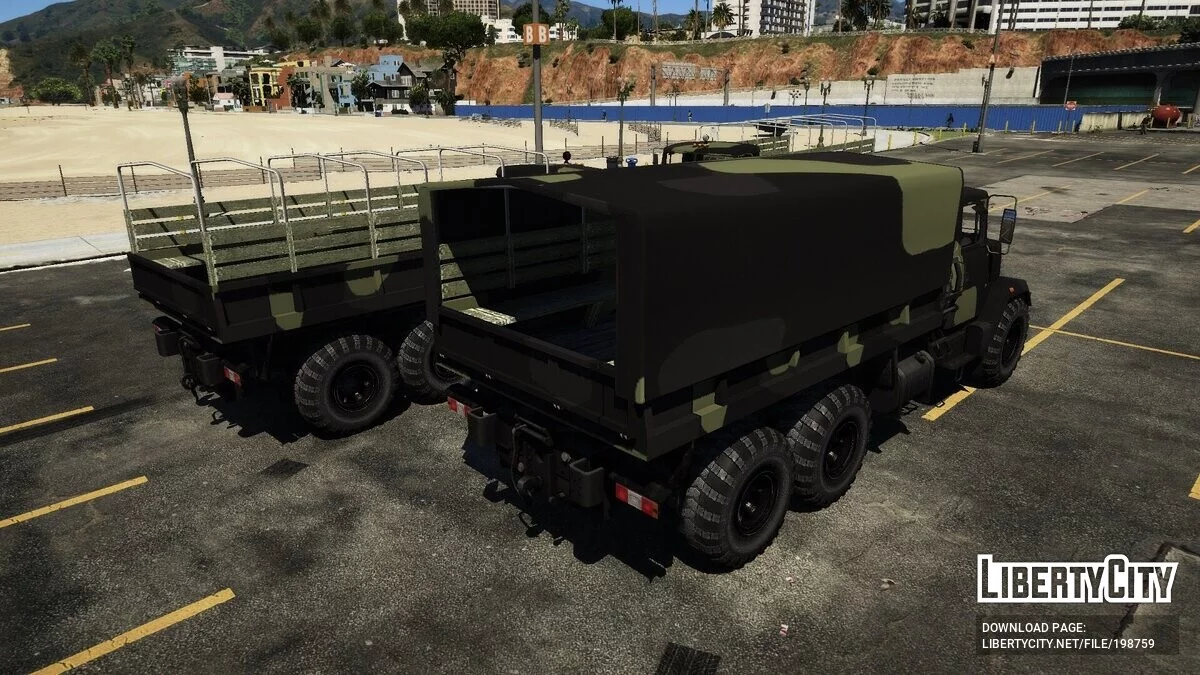 KrAZ - Bosque Serbio / GTA 5