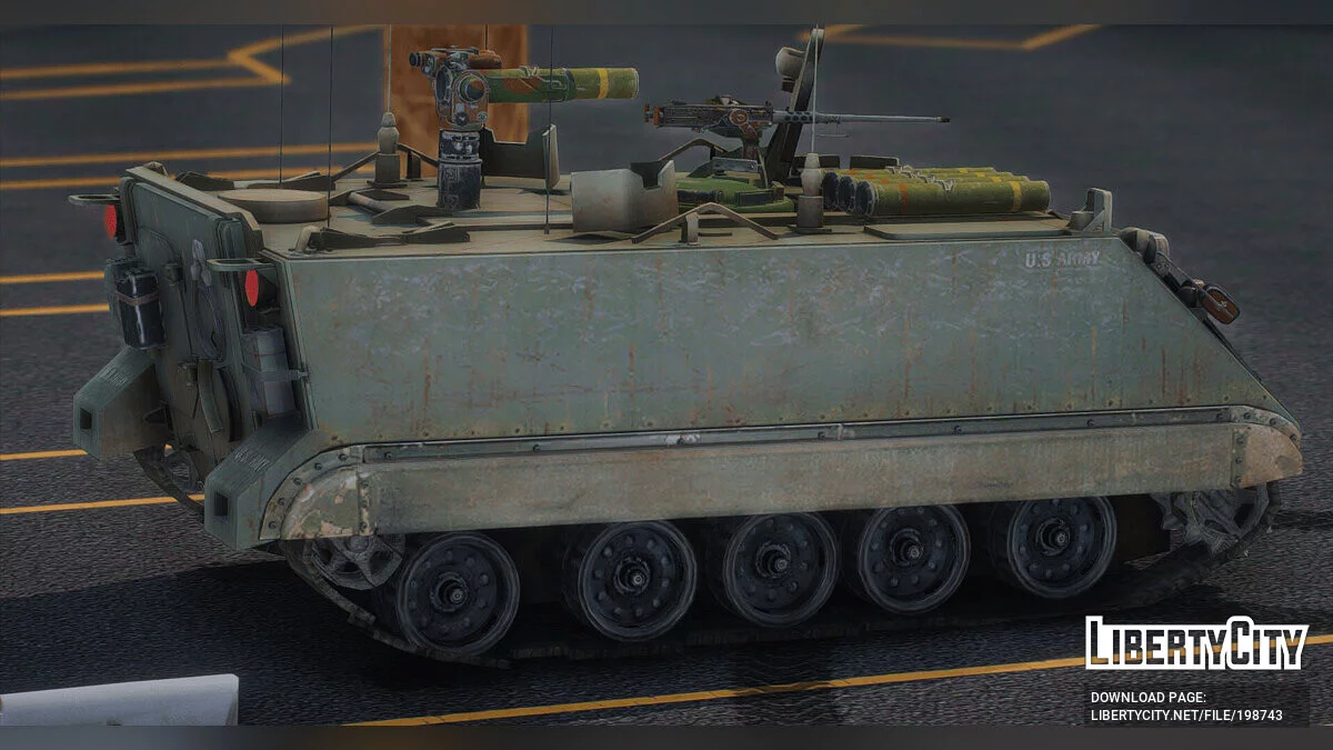 M113-TOW-50CAL [Add-On | FiveM] 1.1 / جي تي أي 5