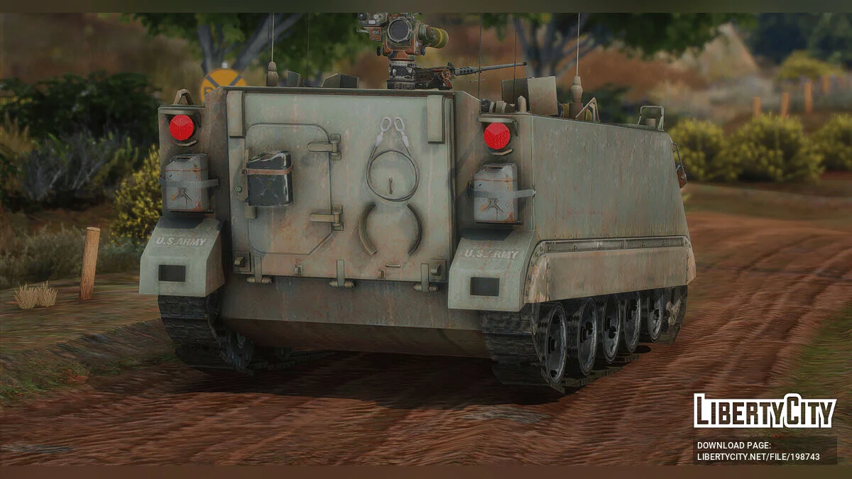 M113-TOW-50CAL [Add-On | FiveM] 1.1 / جي تي أي 5