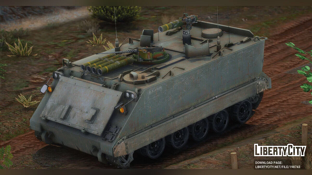 M113-TOW-50CAL [Add-On | FiveM] 1.1 / جي تي أي 5