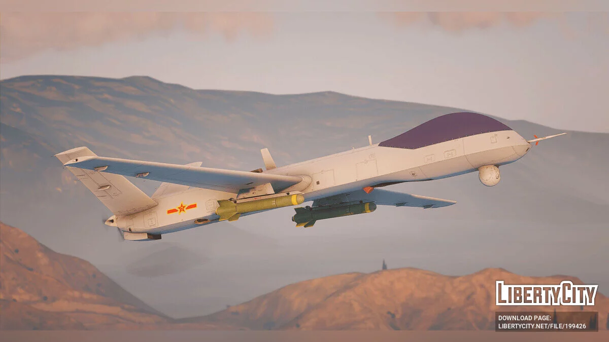 Wing Loong 1 Drone PLA [Add-On / FiveM] 1.0 / GTA 5