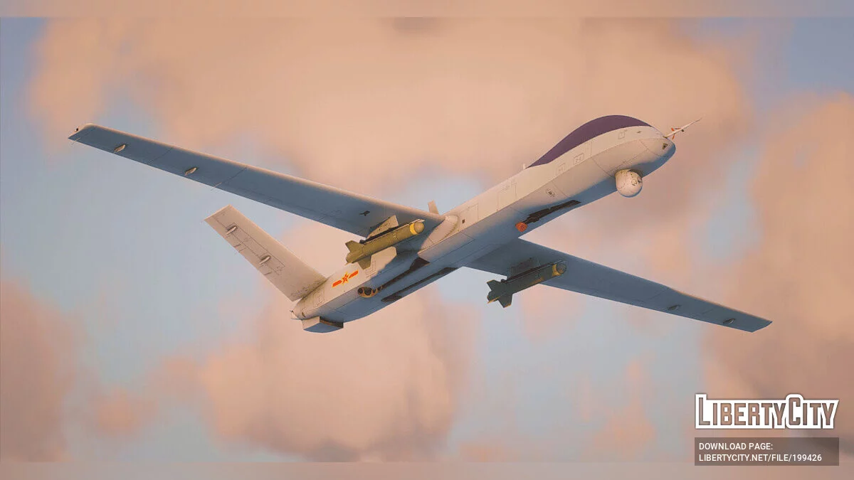 Wing Loong 1 Drone PLA [Add-On / FiveM] 1.0 / GTA 5