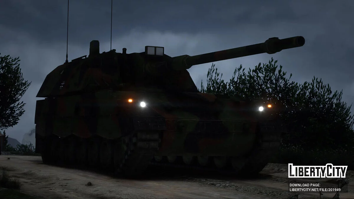 Panzerhaubitze 2000 Artillery / GTA 5