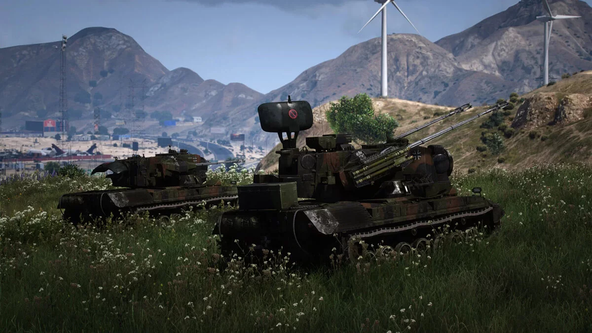 FlakPz Gepard [Add-On] 1.0 / GTA 5
