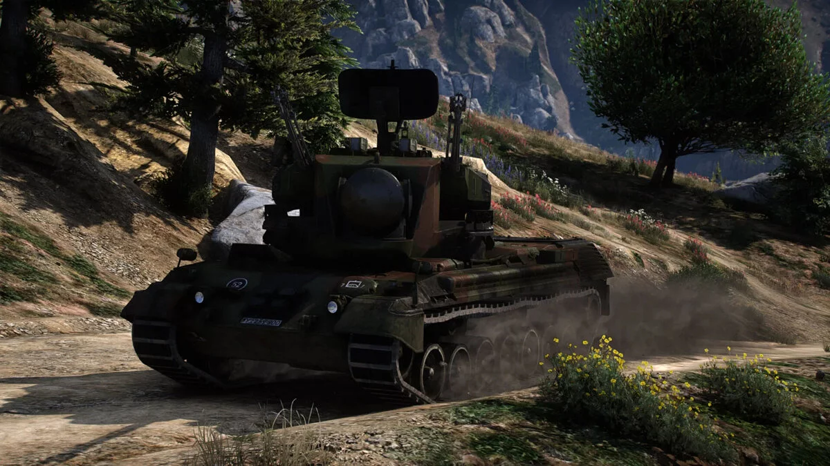 FlakPz Gepard [Add-On] 1.0 / GTA 5