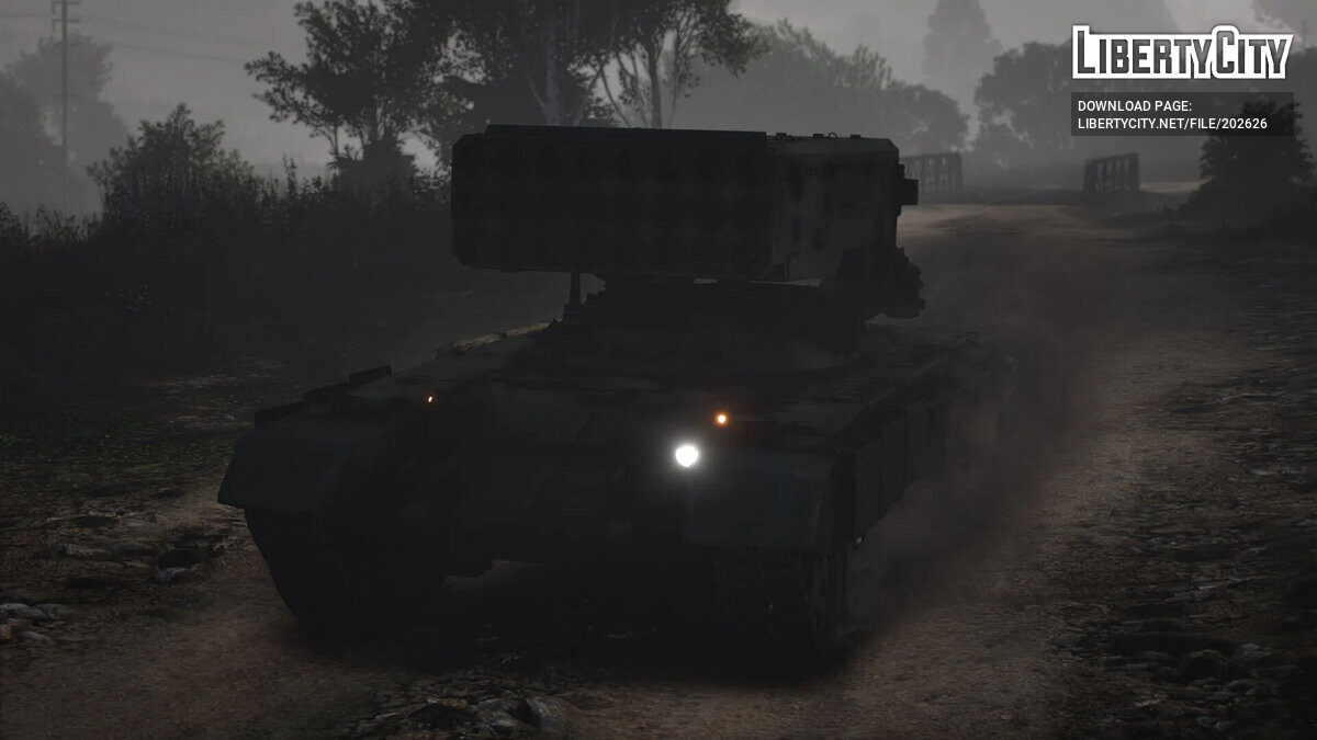 Download TOS-1A Buratino [Add-On] for GTA 5
