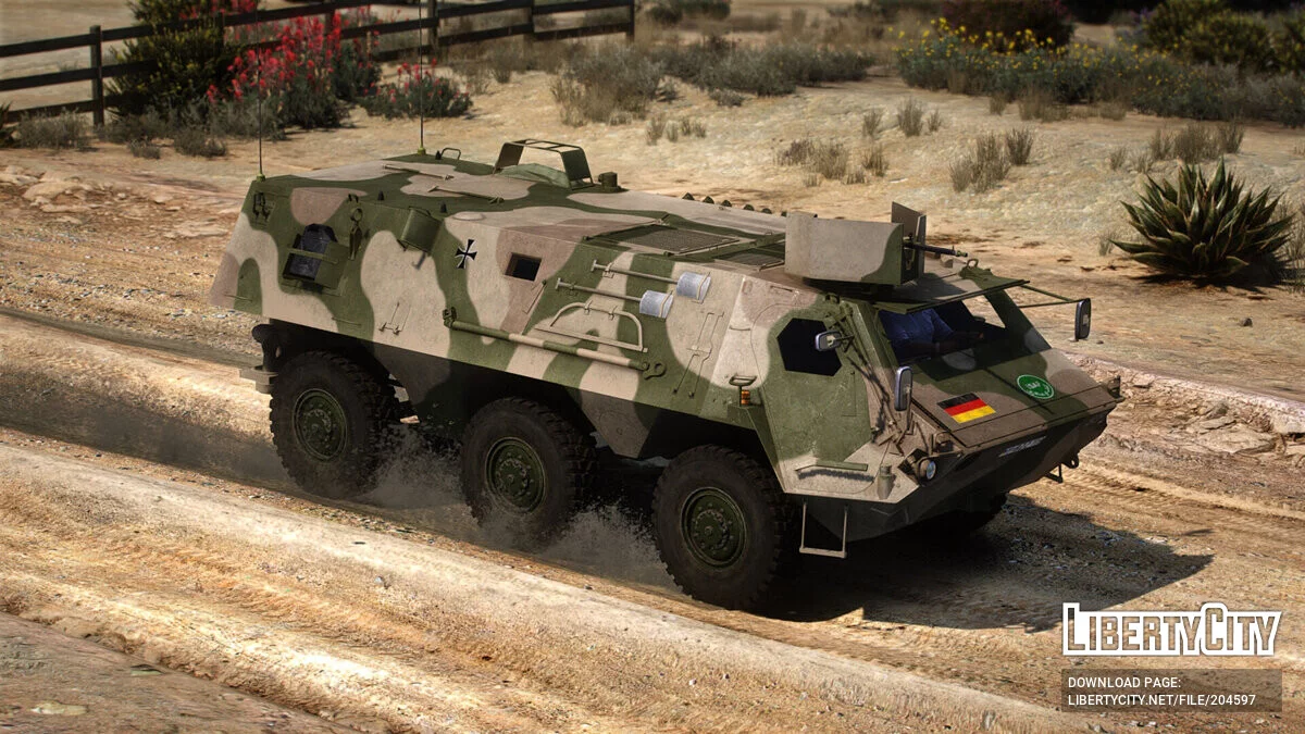 TPZ Fuchs 1A3 Amphibious APC / GTA 5