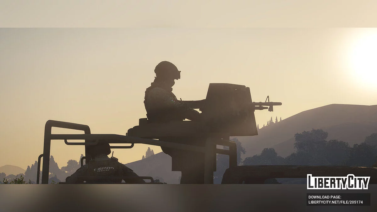 2017 Chevrolet Silverado / SEDENA / MexicoMod [Addon/FiveM] / GTA 5