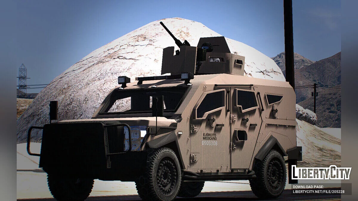 DGIM Sandcat - MexicoMod [Replace/FiveM] / GTA 5