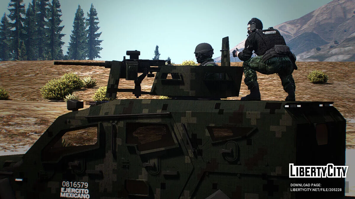 DGIM Sandcat - MexicoMod [Replace/FiveM] / GTA 5