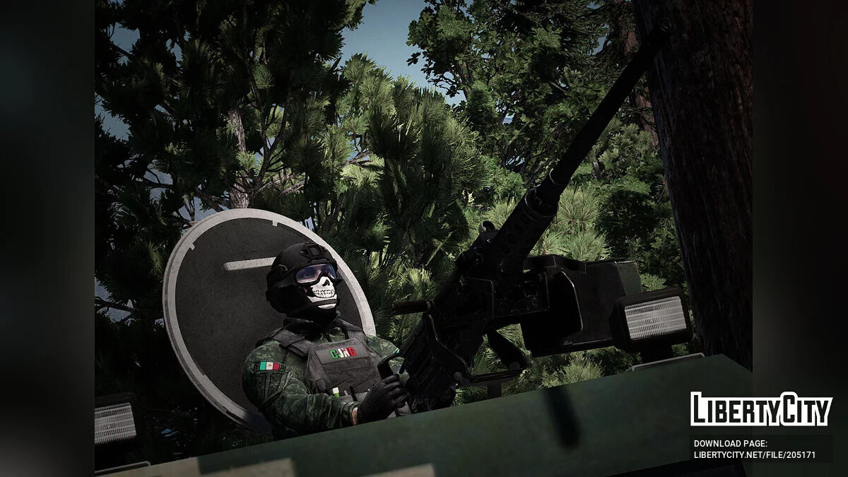 Ford F350 Blindado - Veículo Armado - MexicoMod [SP/FIVEM] / GTA 5