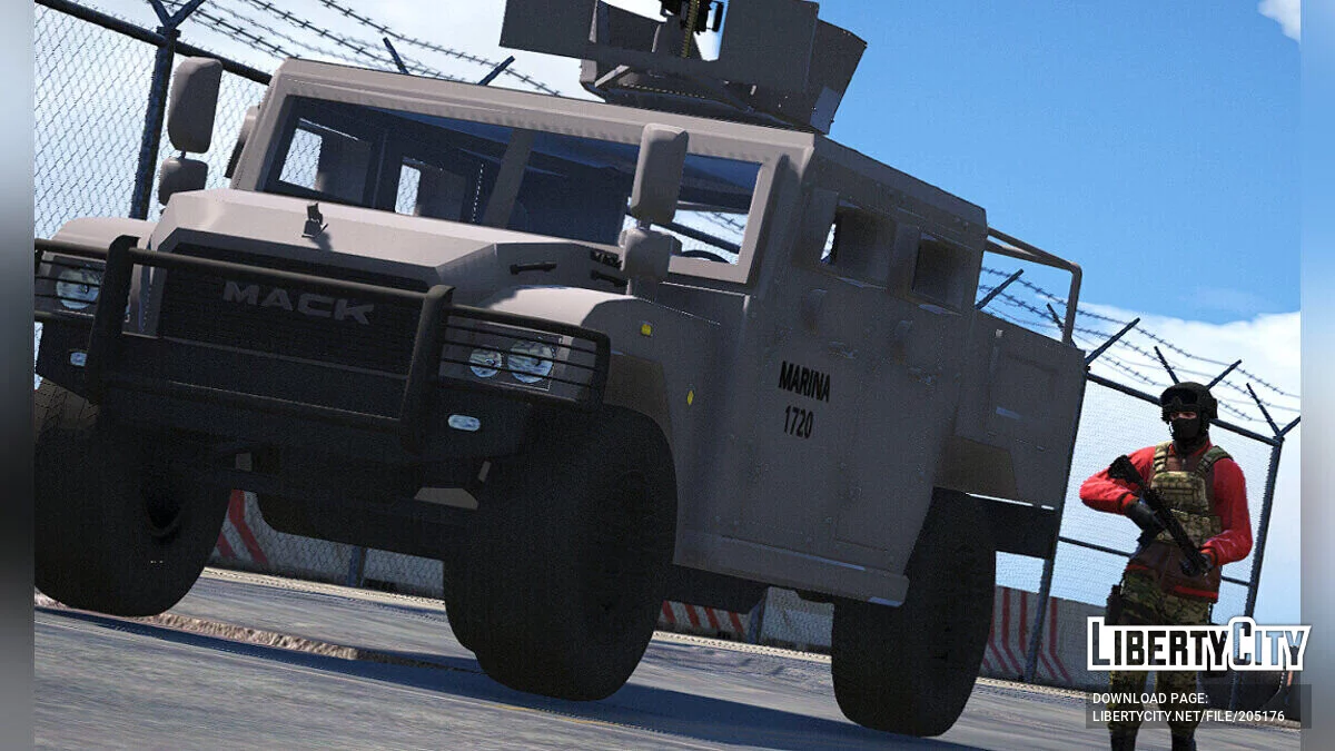Mack Shepard SEMAR Marina / M2 / Mexico Mod [Replace/FiveM] / GTA 5