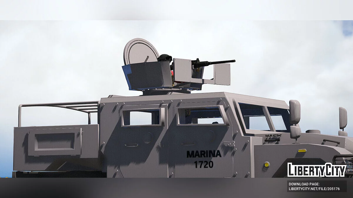 Mack Shepard SEMAR Marina / M2 / Mexico Mod [Replace/FiveM] / GTA 5