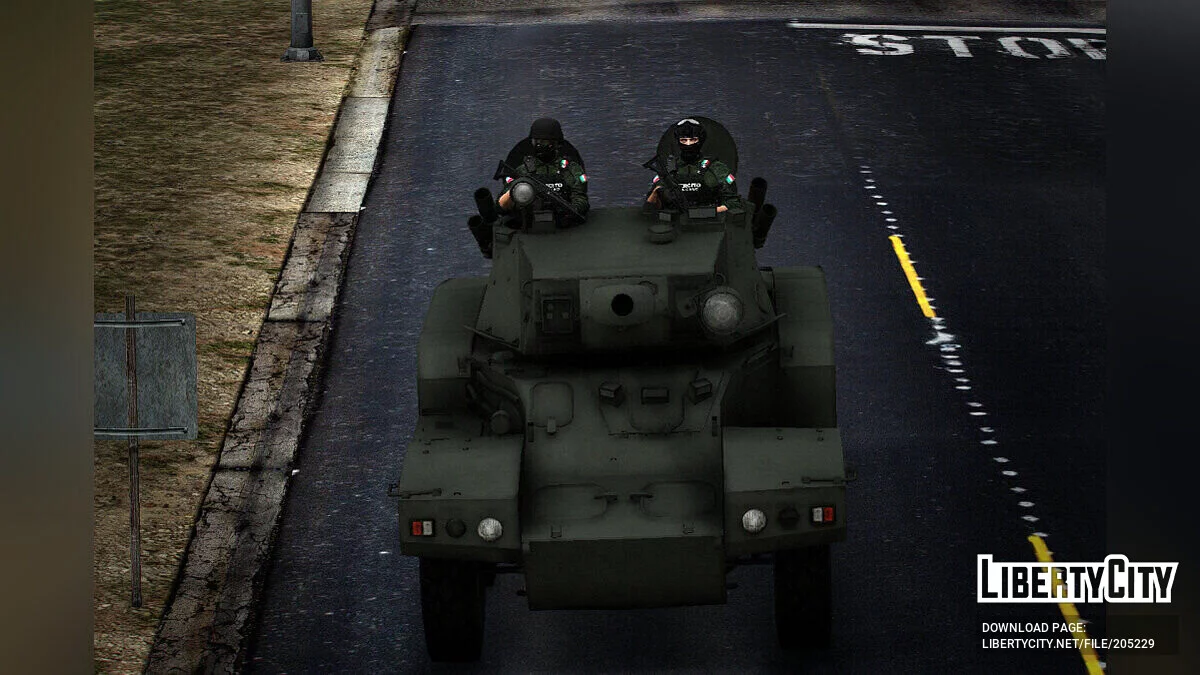 Panhard ERC 90 F4 Lynx - Meksiko [Add-On / FiveM] / GTA 5