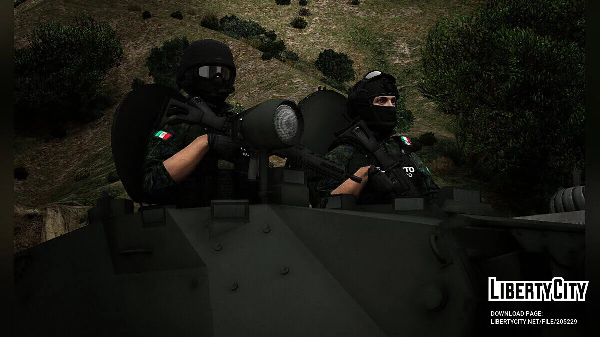 Panhard ERC 90 F4 Lynx - Meksiko [Add-On / FiveM] / GTA 5