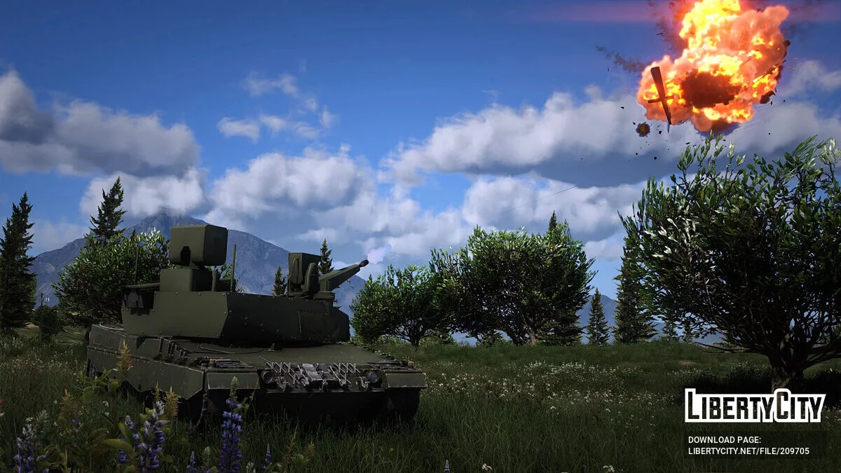 Leopard 2 Skyranger / GTA 5
