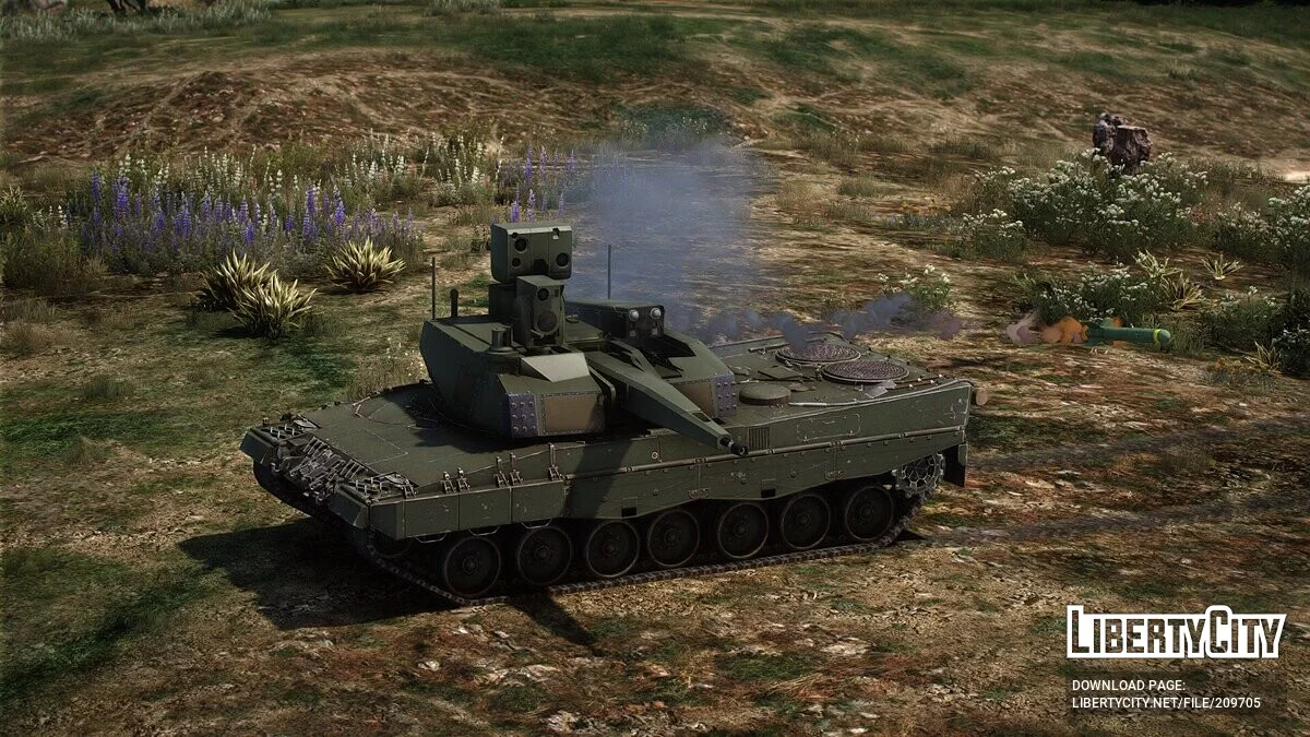 Leopard 2 Skyranger / GTA 5