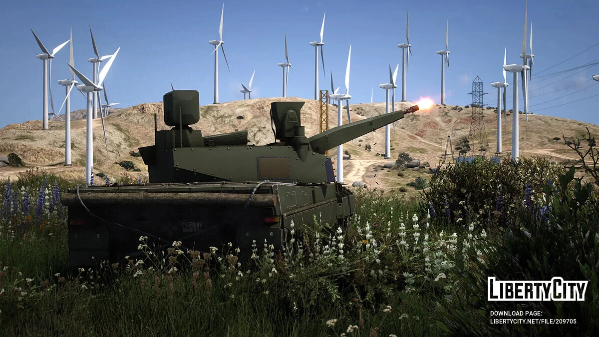 Leopard 2 Skyranger / GTA 5