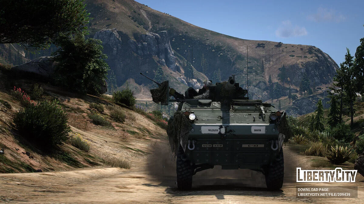 نظام المدفع المحمول M1128 سترiker / جي تي أي 5