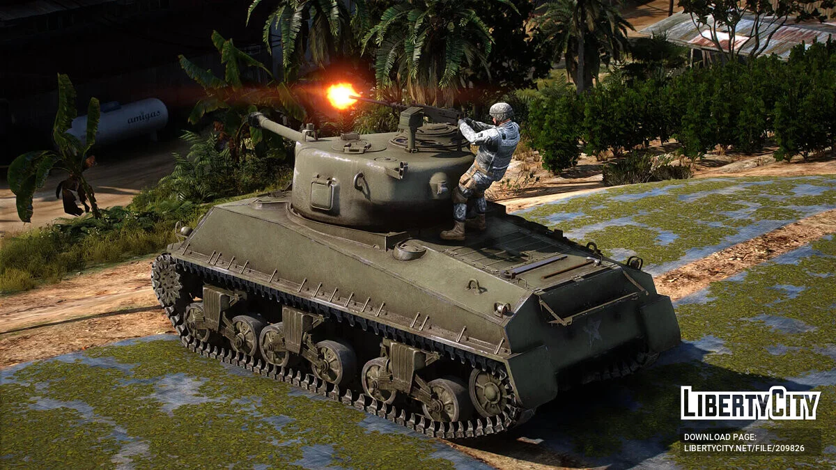 M4A3E8 Sherman "Easy Eight" / GTA 5