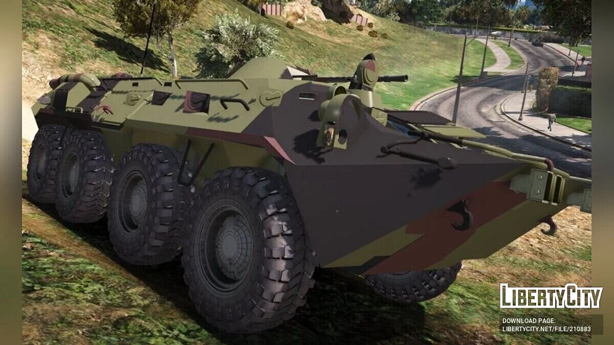 BTR-80A - Serbian Army / GTA 5