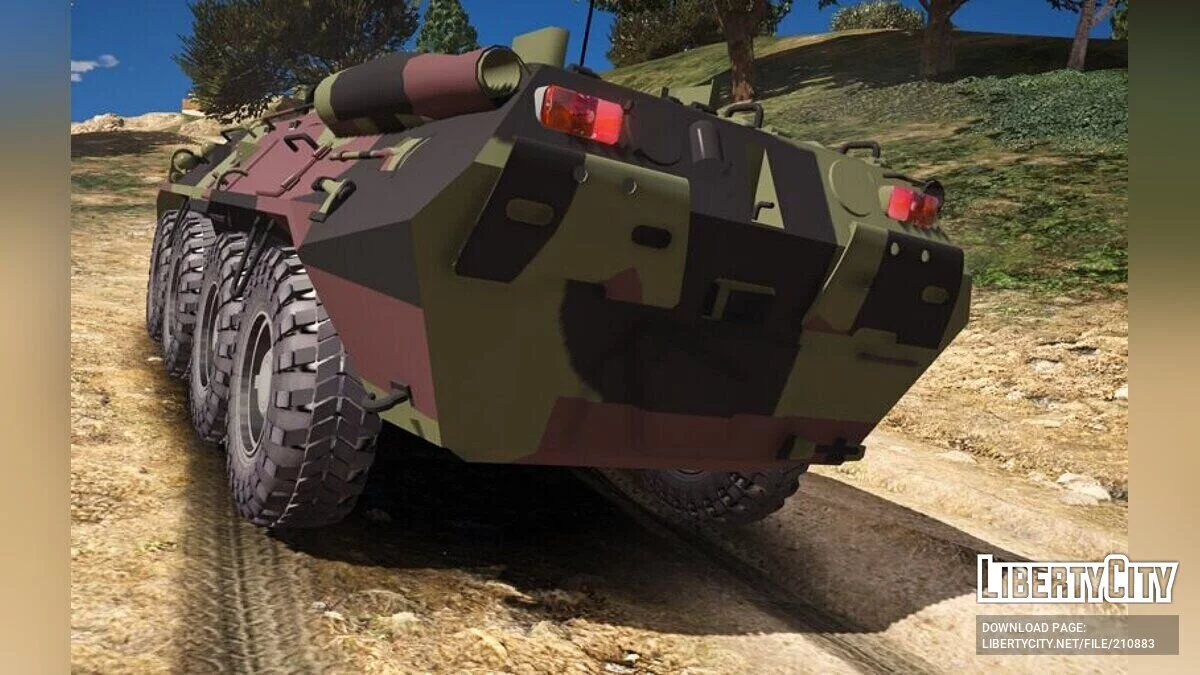 BTR-80A - Serbian Army / GTA 5